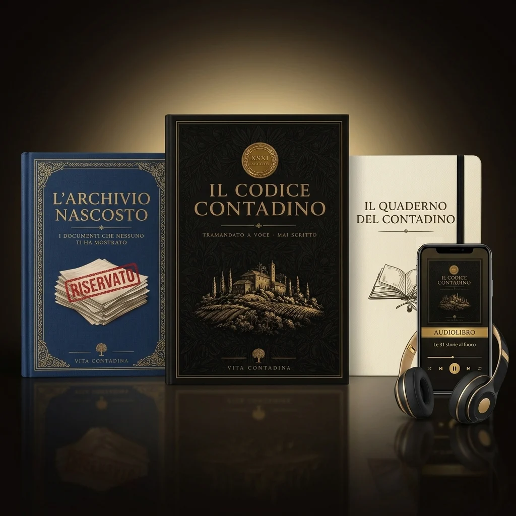 La Biblioteca Contadina: il libro, l'Archivio Nascosto, il Quaderno e l'audiolibro
